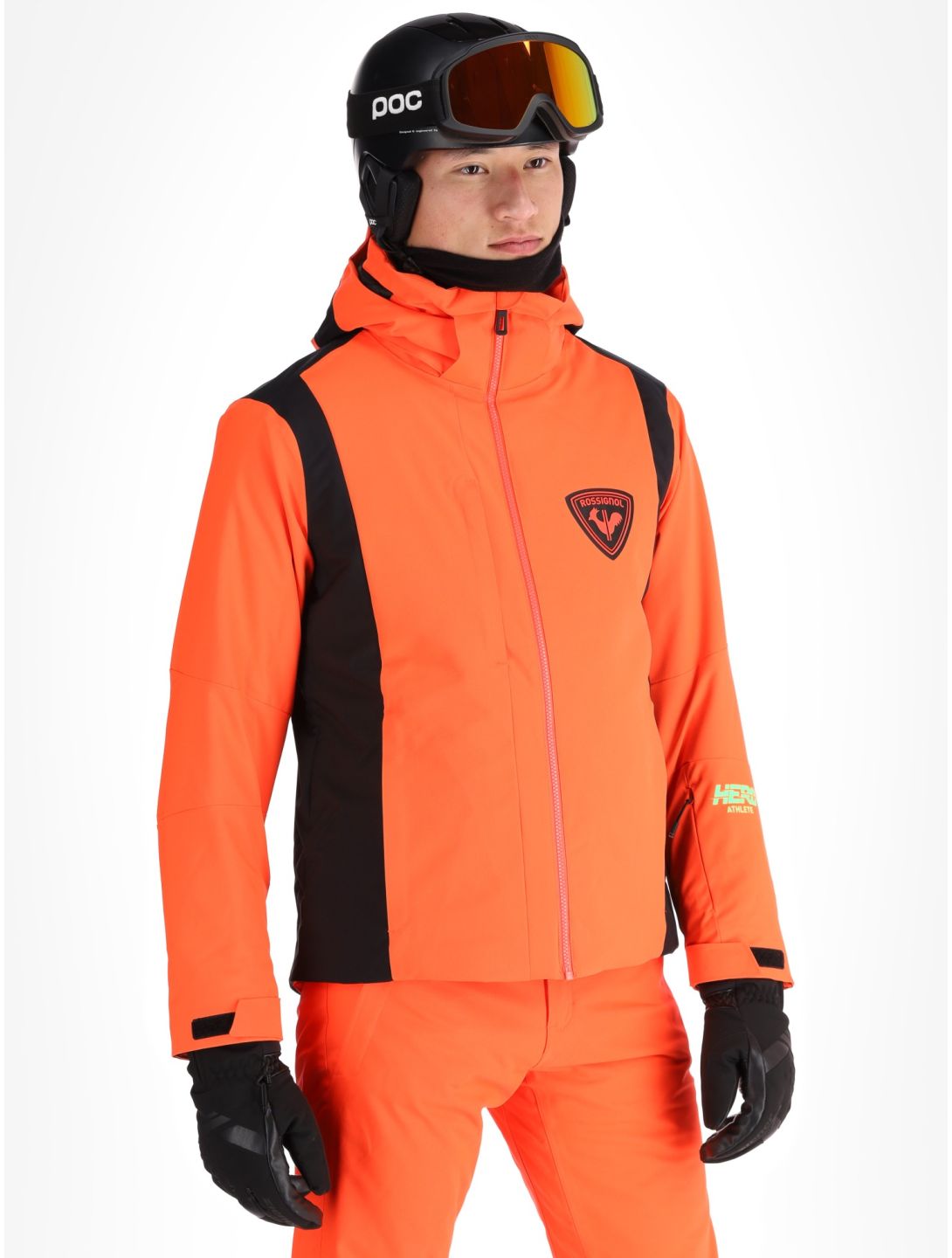 Rossignol, Hero Velika Skijacke Herren Neon Red rot 