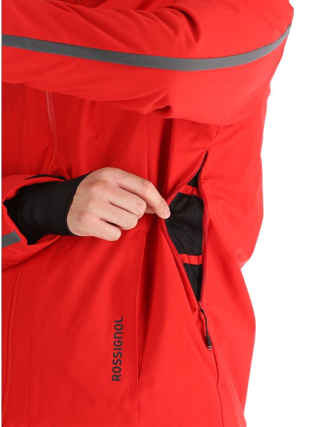 Rossignol, Saluver Skijacke Herren Sports Red rot 