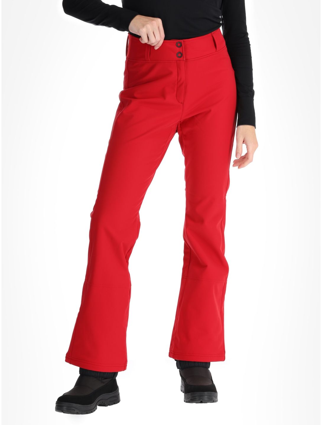 Rossignol, Ski Softshell Softshell Skihose Damen Ruby Red rot 