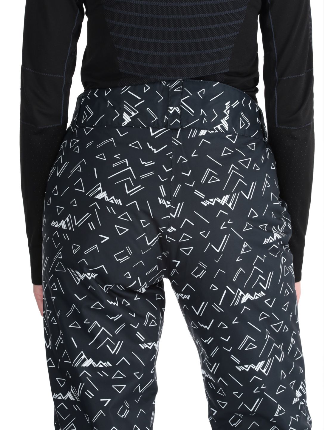 Rossignol, W Staci Print Skihose Damen Black schwarz 