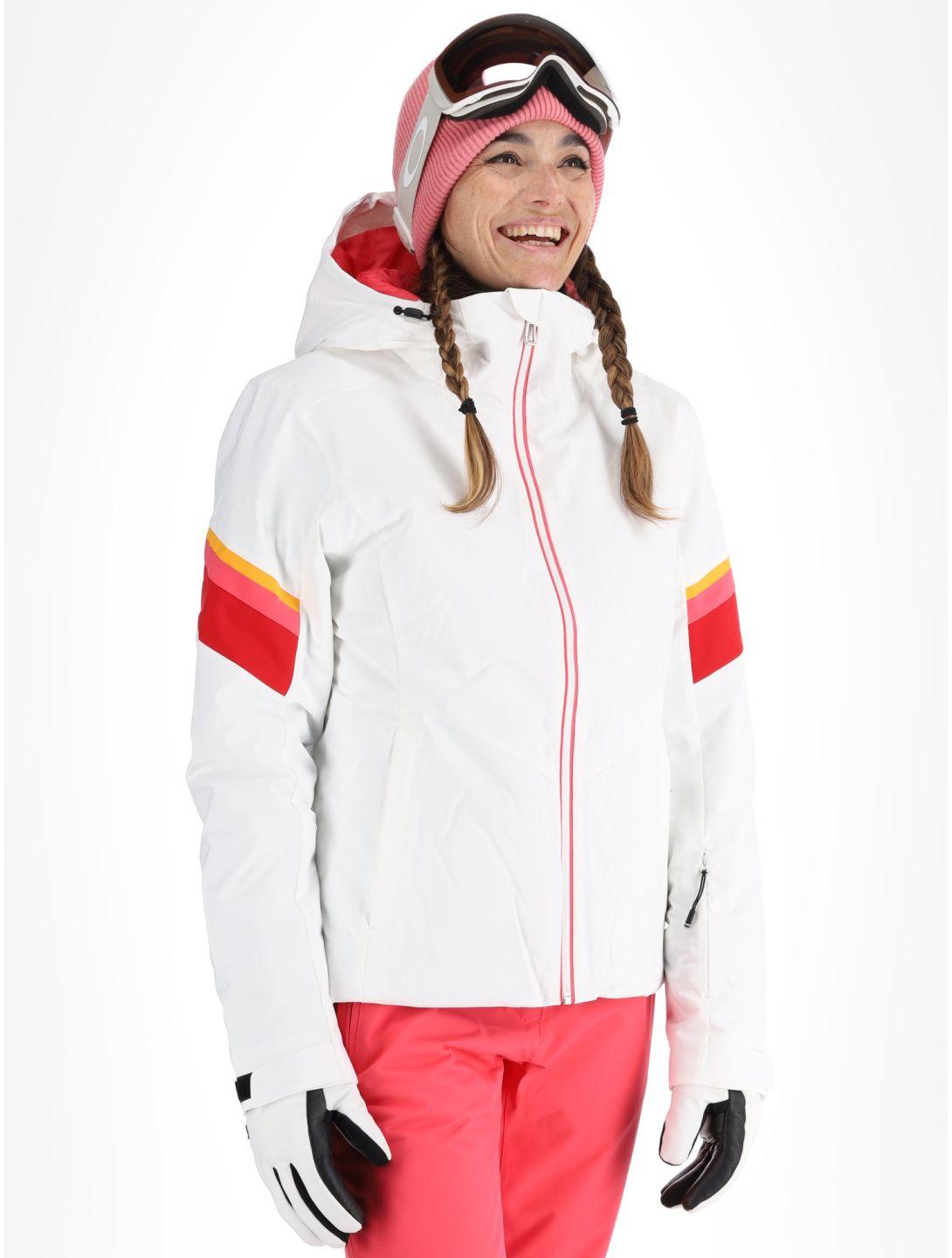 Rossignol, W Strawpile Skijacke Damen White weiß 