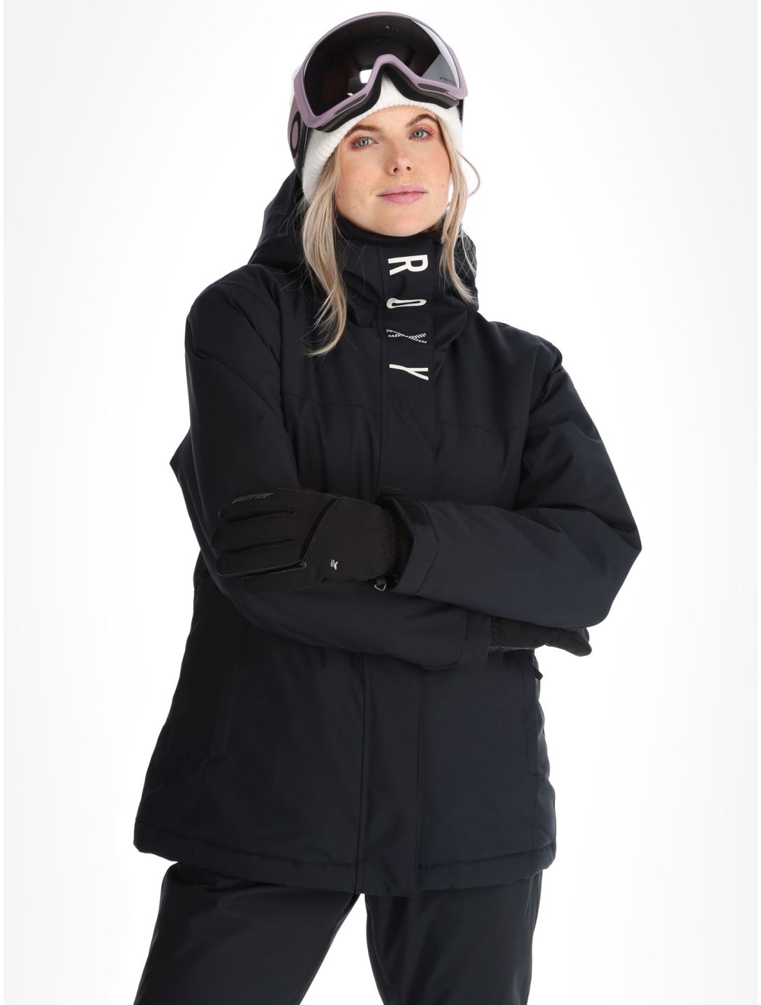 Roxy, Galaxy Skijacke Damen True Black schwarz 