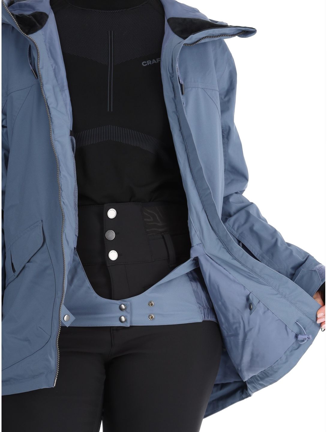 Roxy, Stated Skijacke Damen Wild Wind blau 