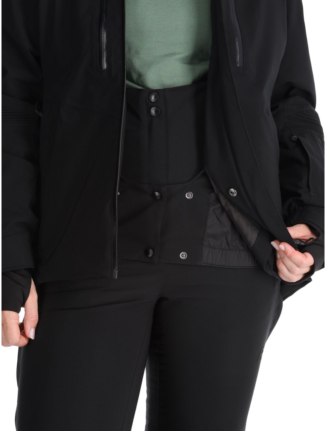 Rukka, Saarla Skijacke Damen Basic Black schwarz 