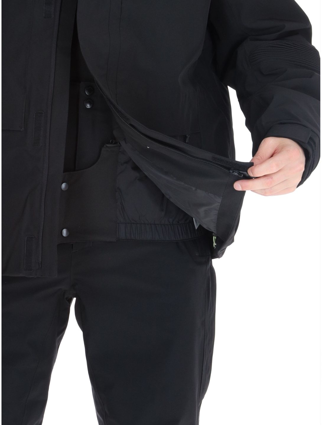 Rukka, Sahlos Skijacke Herren Basic Black schwarz 