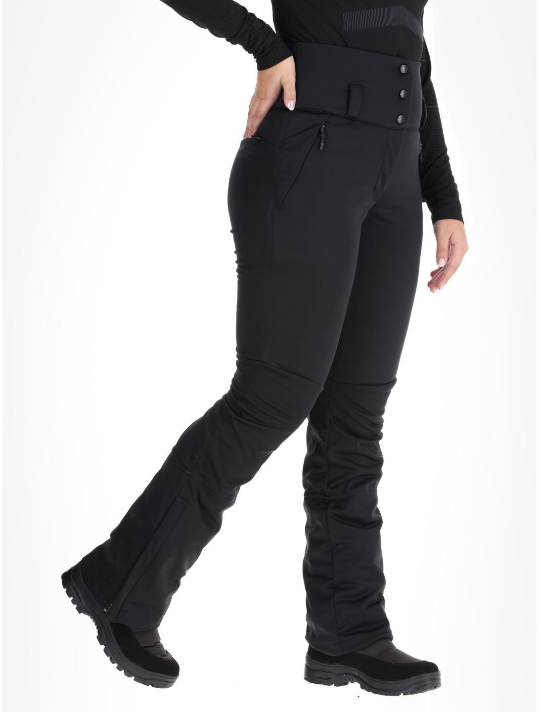 Rukka, Soikko Softshell Skihose Damen Basic Black schwarz 