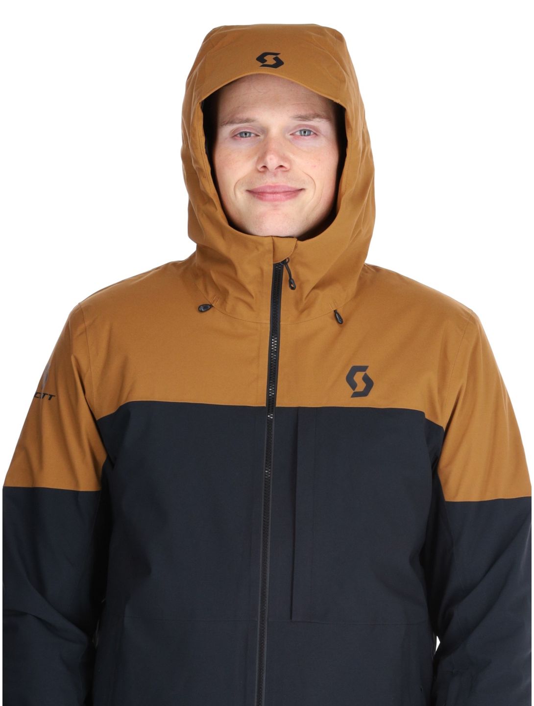 Scott, Jacket M's Ultimate Dryo 10 Skijacke Herren Bread Brown / Black braun, schwarz 