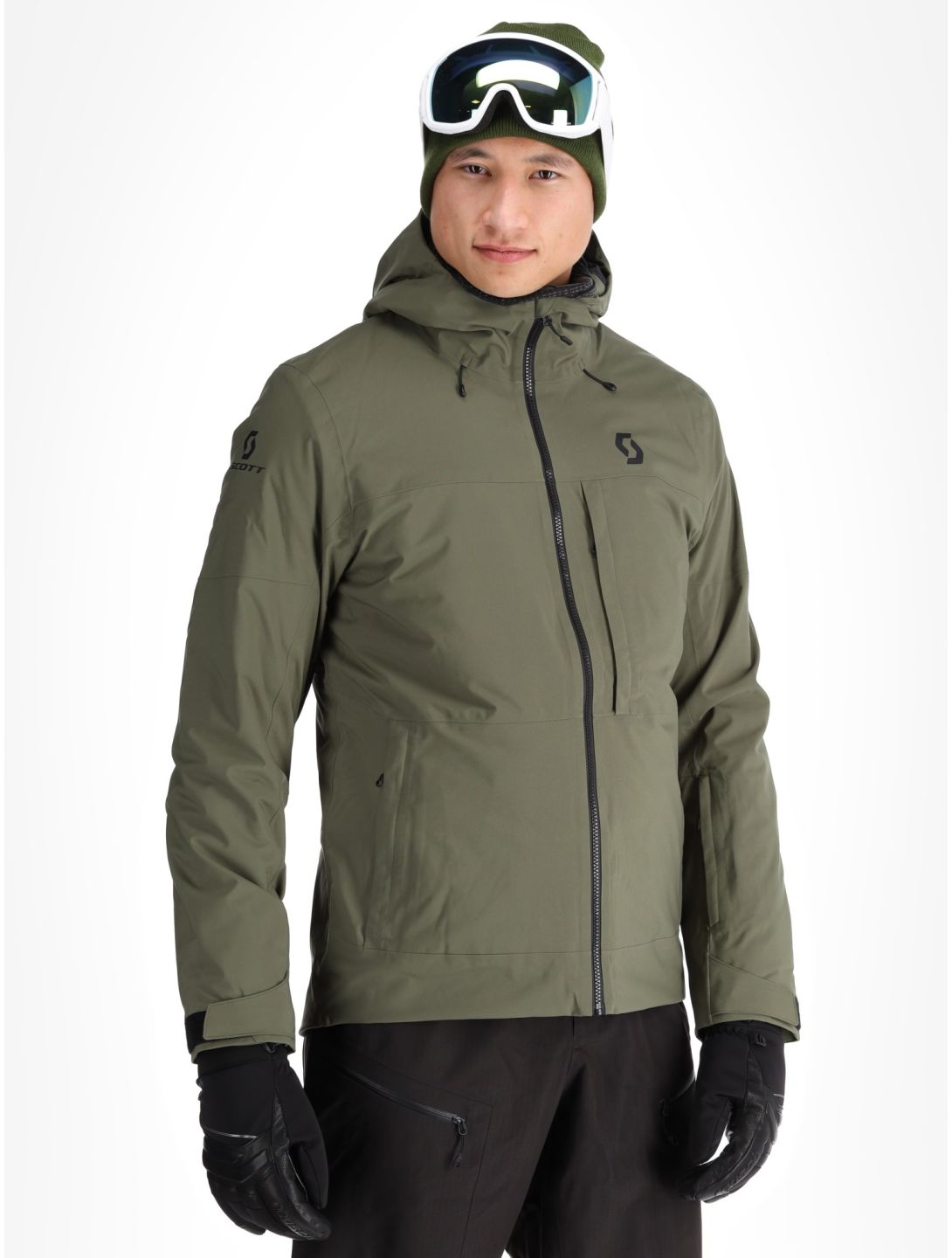 Scott, Jacket M's Ultimate Dryo 10 Skijacke Herren Douglas Green grün 