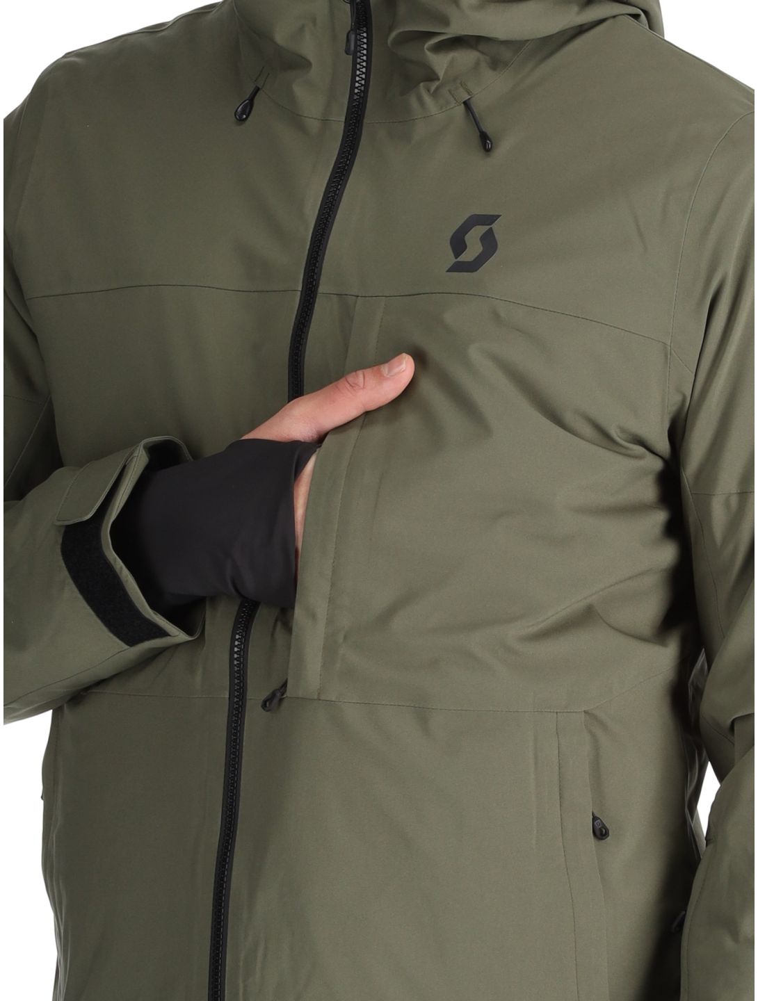 Scott, Jacket M's Ultimate Dryo 10 Skijacke Herren Douglas Green grün 