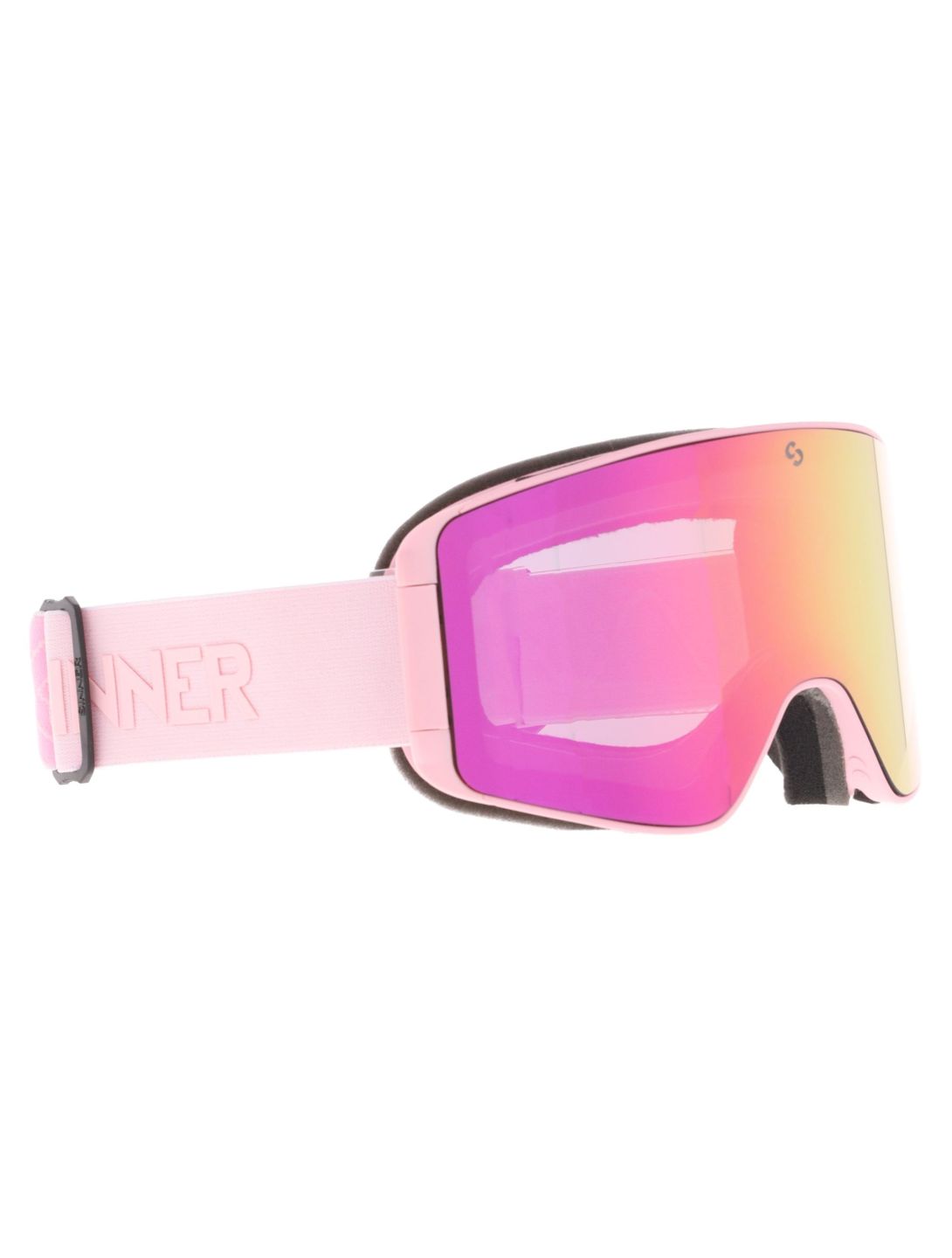 Sinner, Aura Skibrille extra Linse Unisex Matt Pink rosa 