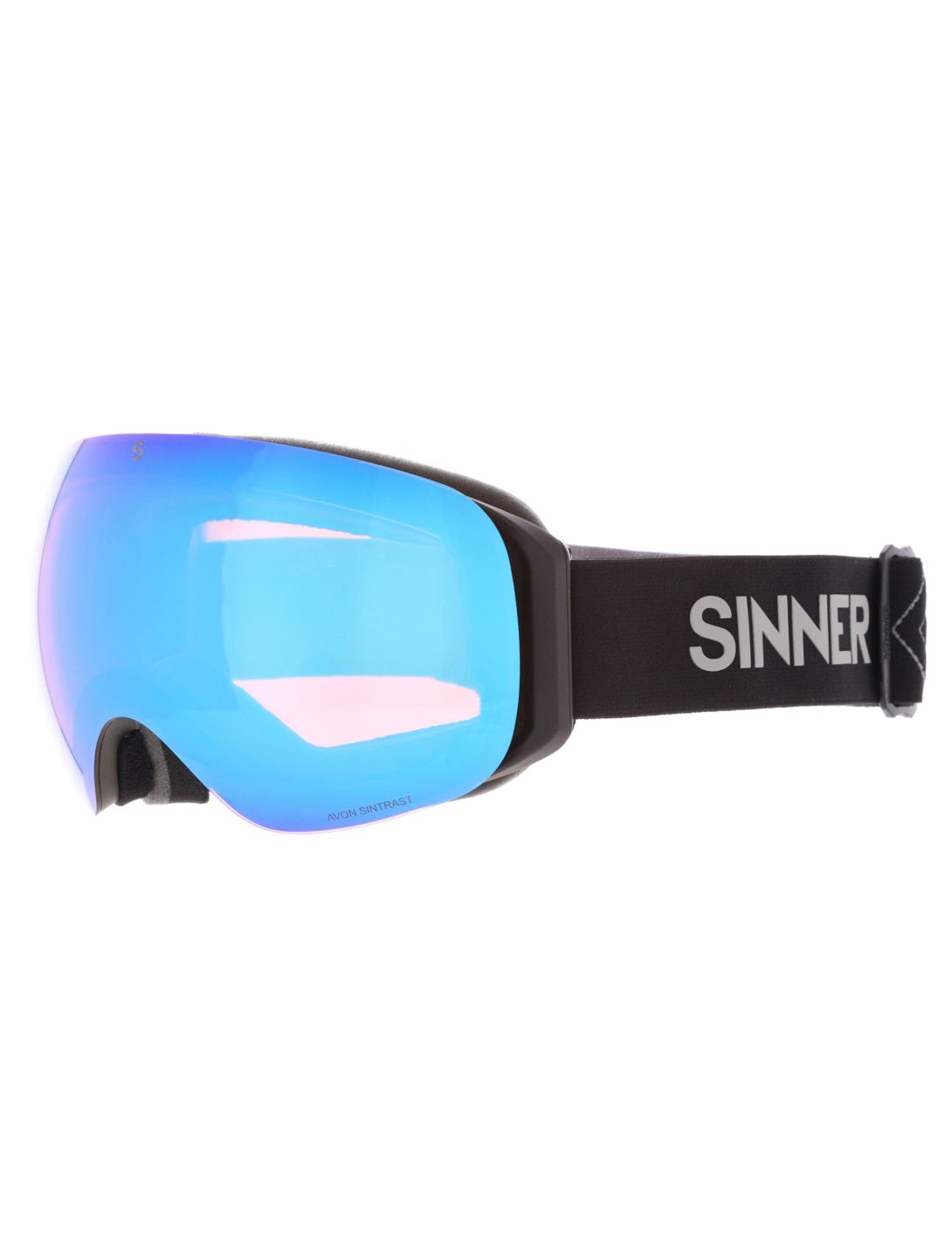 Sinner, Avon Skibrille Unisex Matt Black schwarz 