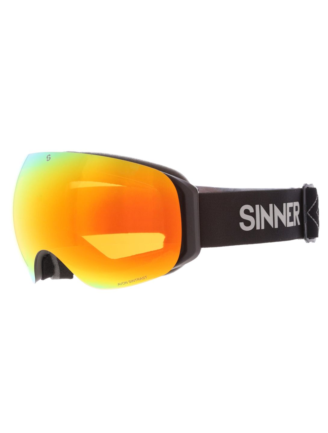 Sinner, Avon Skibrille Unisex Matt Black schwarz 