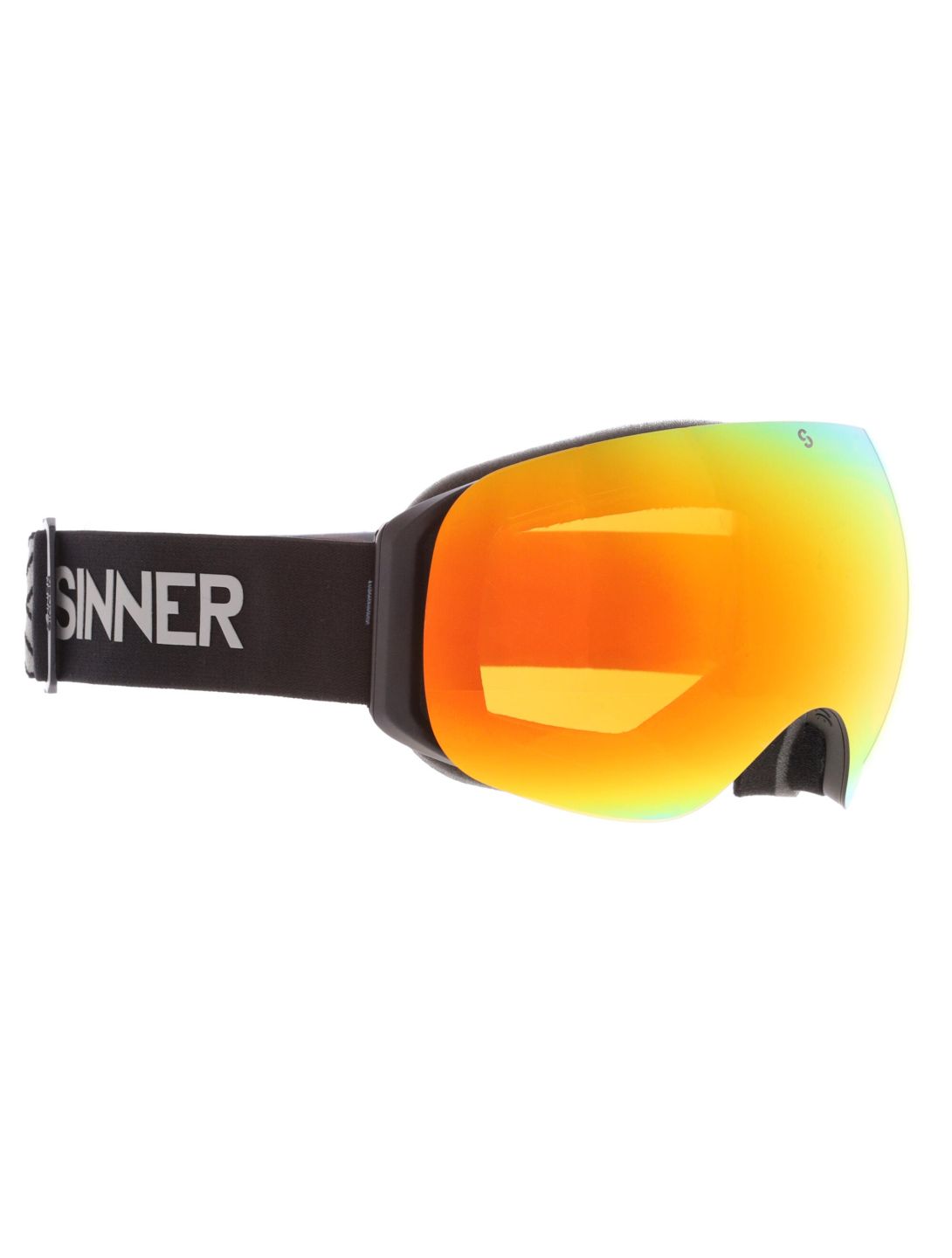 Sinner, Avon Skibrille Unisex Matt Black schwarz 