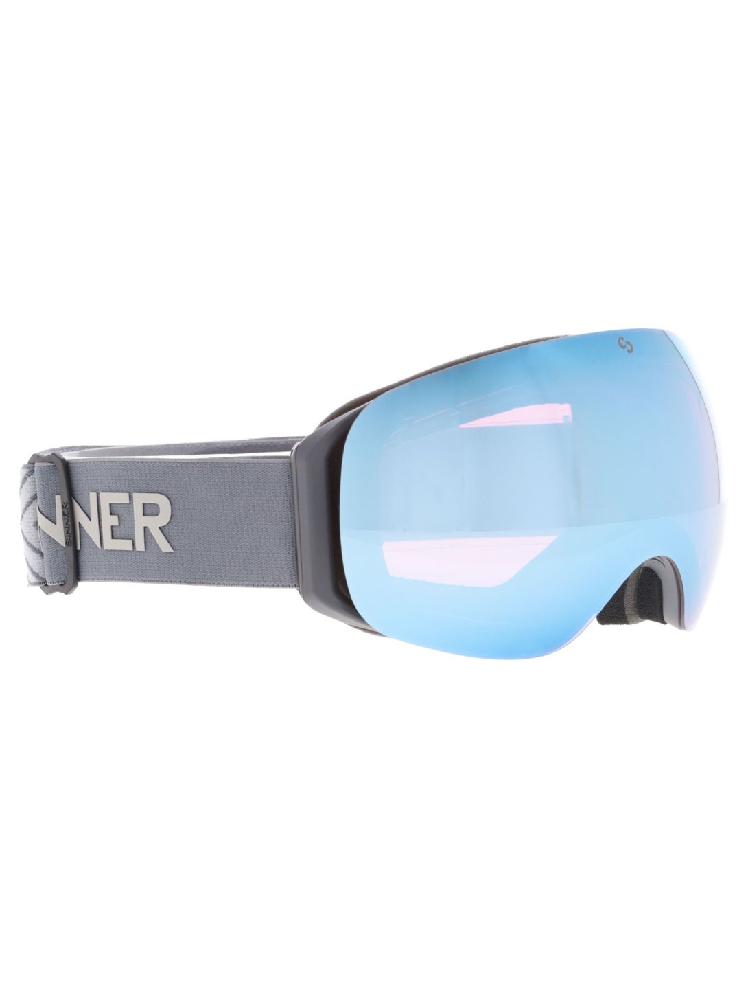 Sinner, Avon Skibrille Unisex Matt Dark Grey grau 