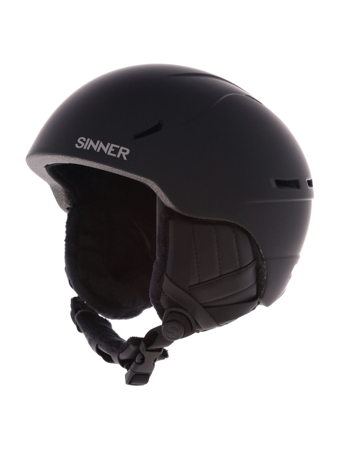 Sinner, Crest Skihelm Unisex Matt Black schwarz 