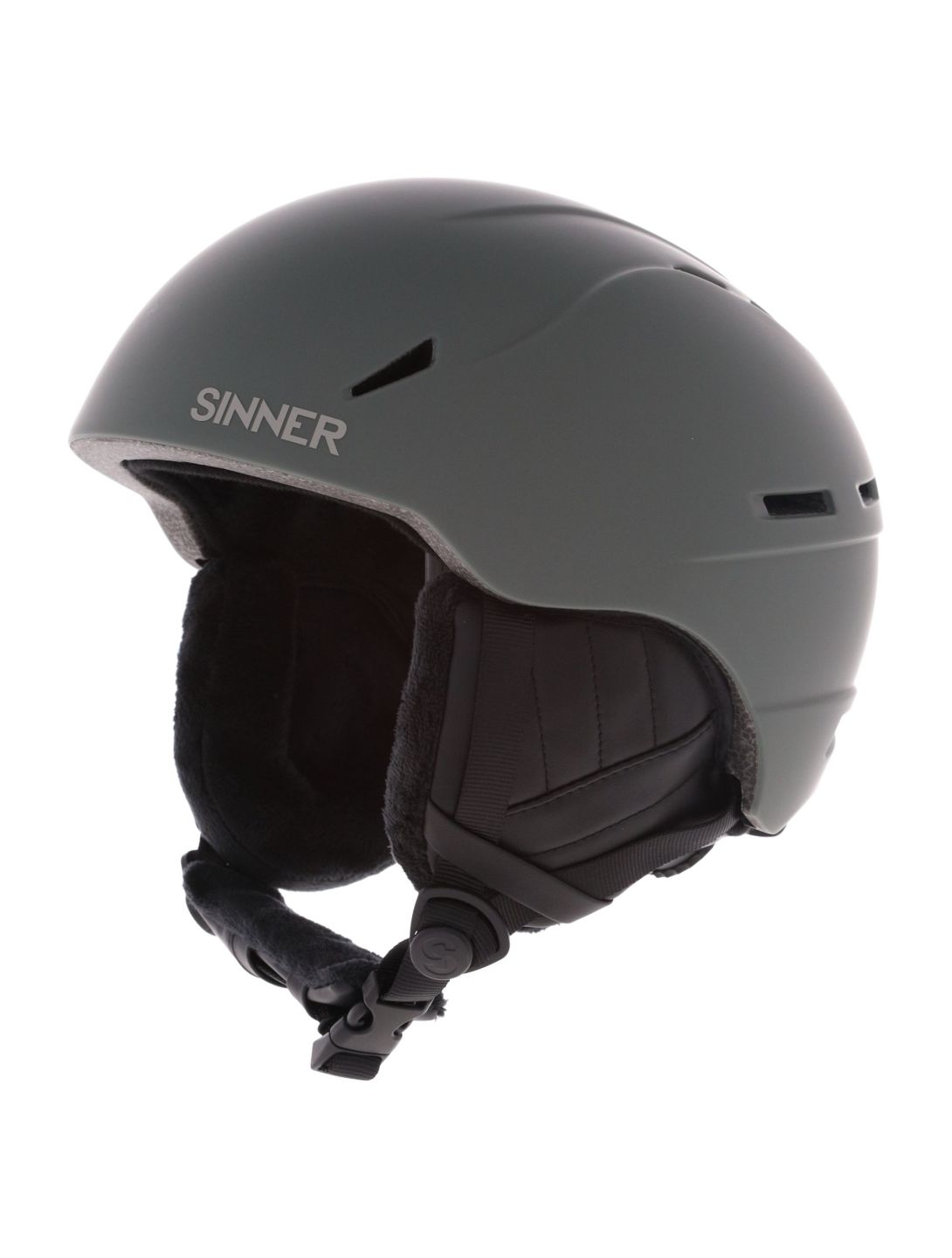 Sinner, Crest Skihelm Unisex Matt Moss grün 