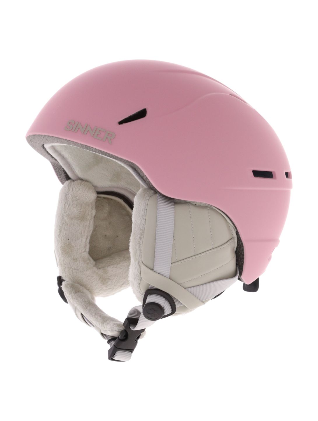 Sinner, Crest Skihelm Unisex Matt Pink rosa 