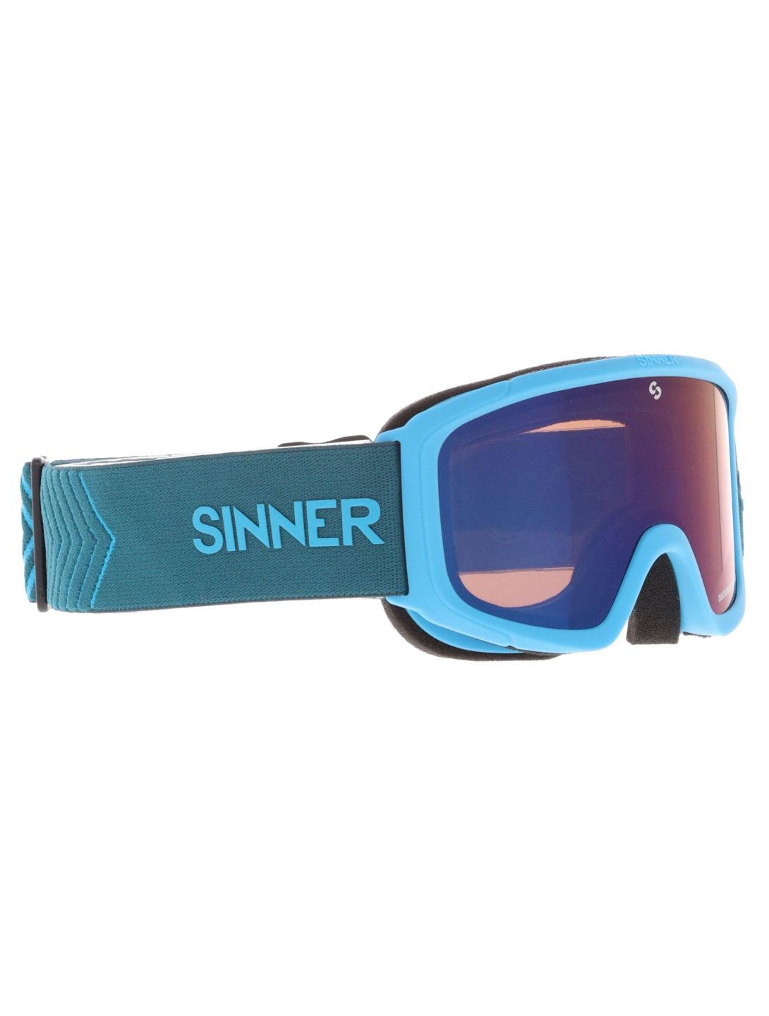 Sinner, Duck Mountain Skibrille Kinder Matt Blue blau 