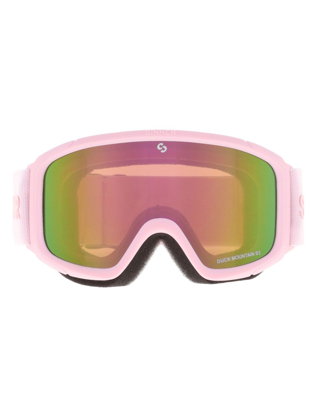 Sinner, Duck Mountain Skibrille Kinder Matt Pink rosa 