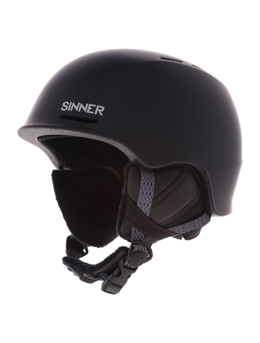 Sinner, Fortune Skihelm Unisex Matt Black schwarz 