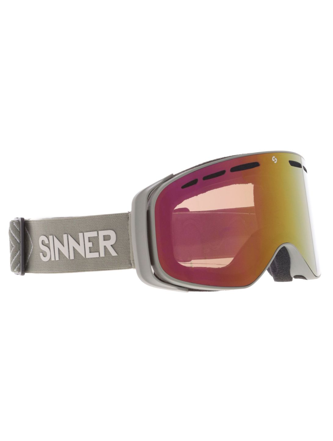 Sinner, Olympia Skibrille Unisex Matt Moss Green grün 