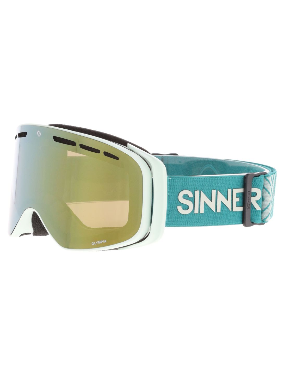 Sinner, Olympia Skibrille Unisex Matt Light Mint grün 