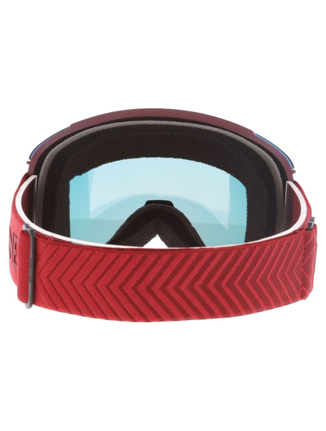 Sinner, Snowflake Skibrille extra Linse Unisex Matt Burgundy rot 