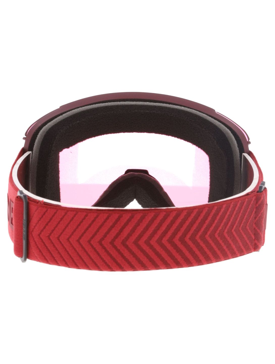 Sinner, Snowflake Skibrille extra Linse Unisex Matt Burgundy rot 