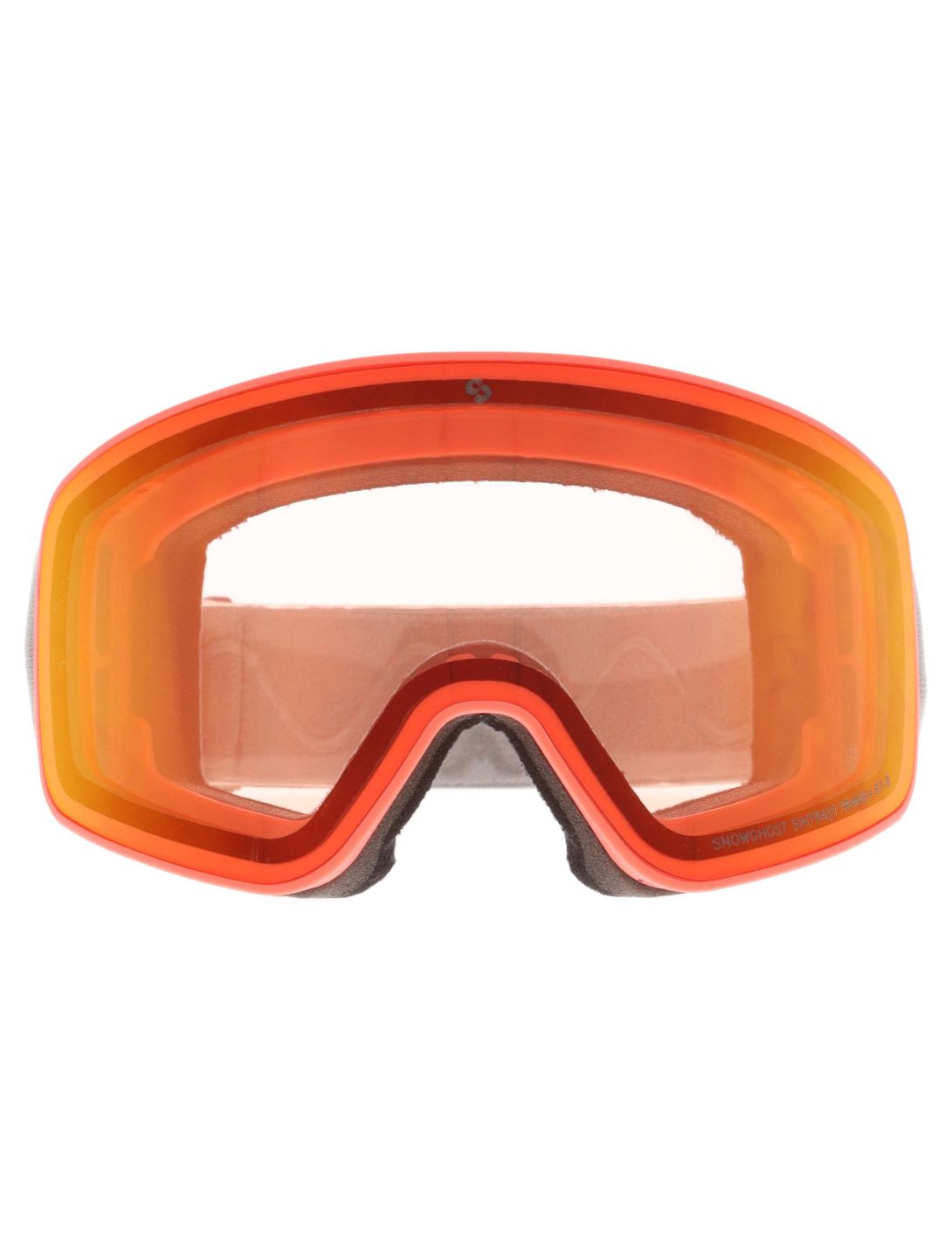 Sinner, Snowghost Skibrille Unisex Matt Orange grau, orange 