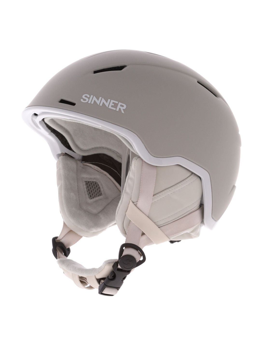 Sinner, Snowmass Skihelm Unisex Matt Light Grey grau 