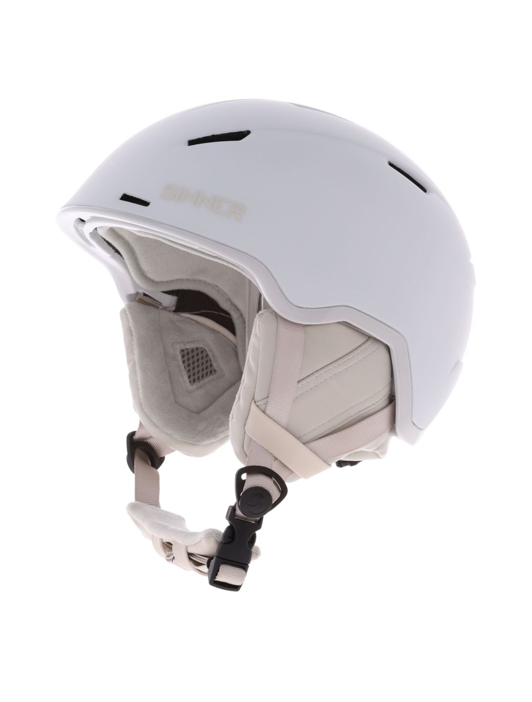 Sinner, Snowmass Skihelm Unisex Matt White weiß 