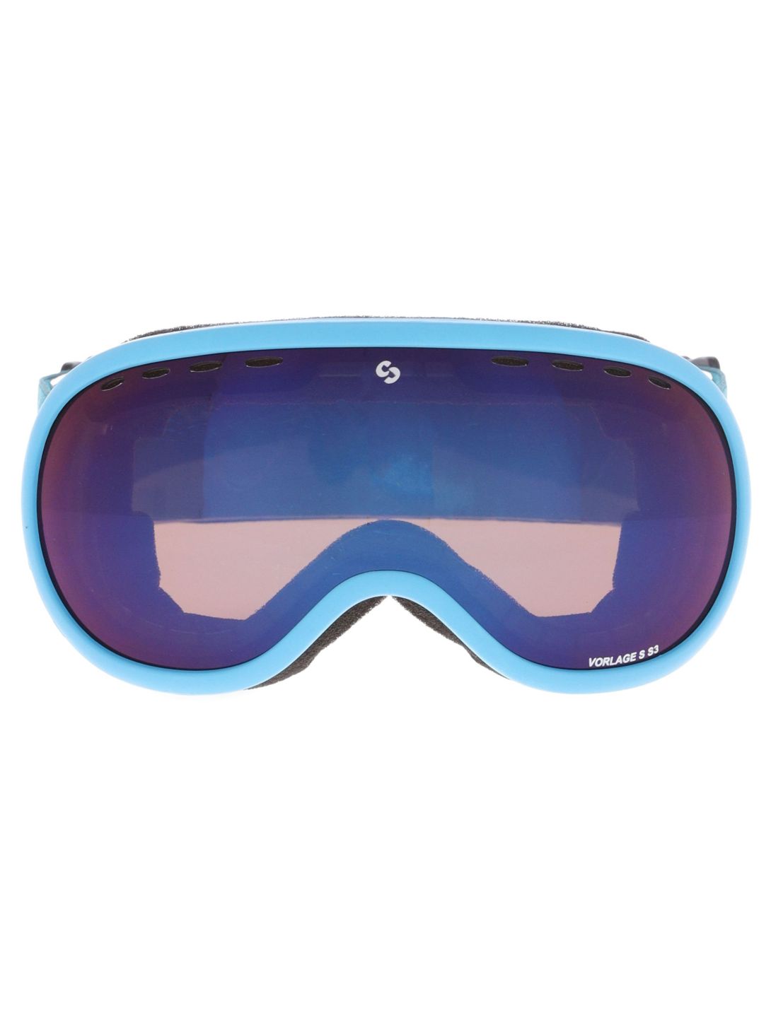 Sinner, Vorlage S Skibrille Unisex Matt Blue blau 