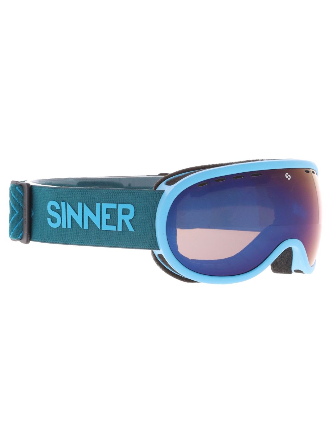 Sinner, Vorlage S Skibrille Unisex Matt Blue blau 