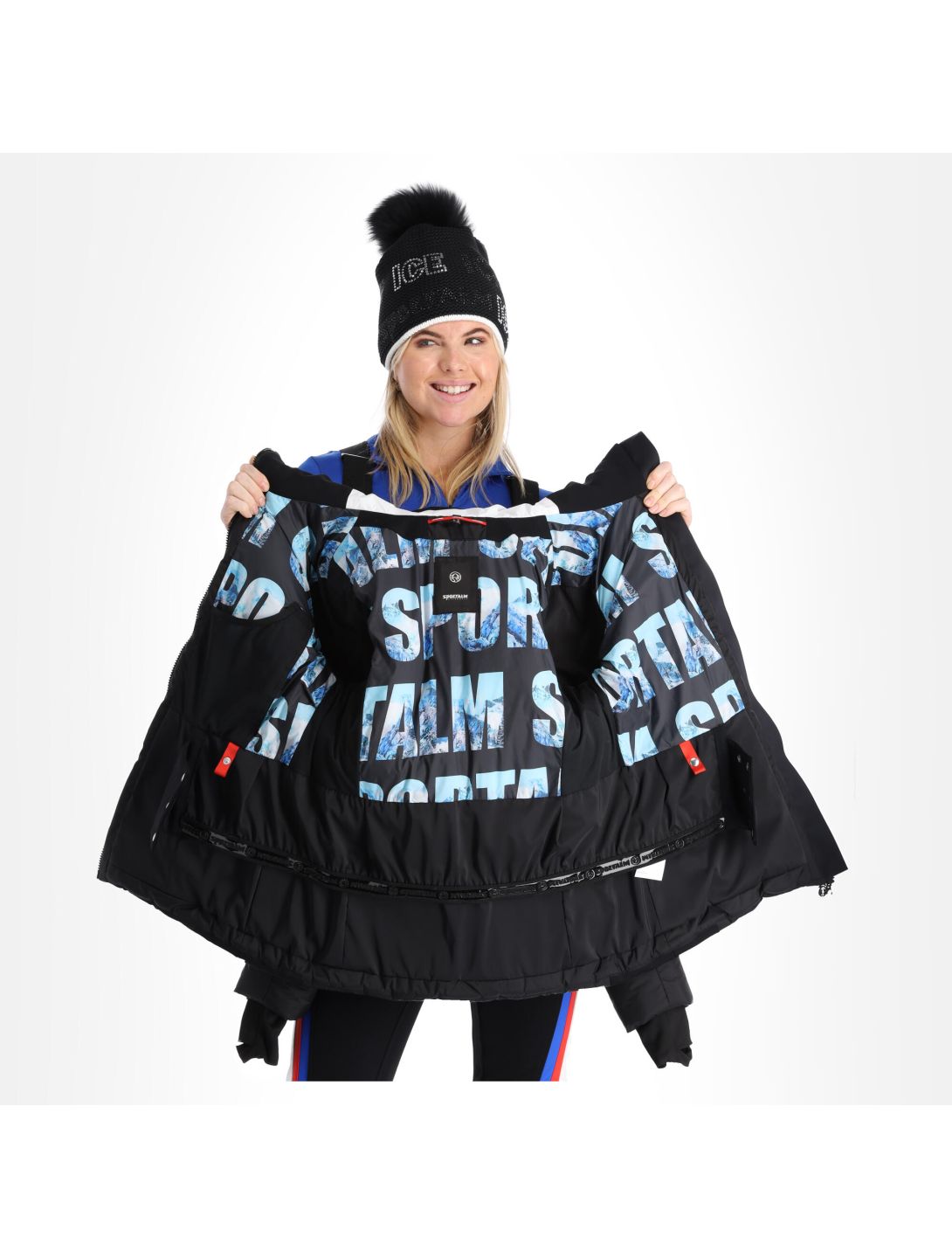 Sportalm Kitzbühel, 9820504189 Skijacke Damen schwarz 