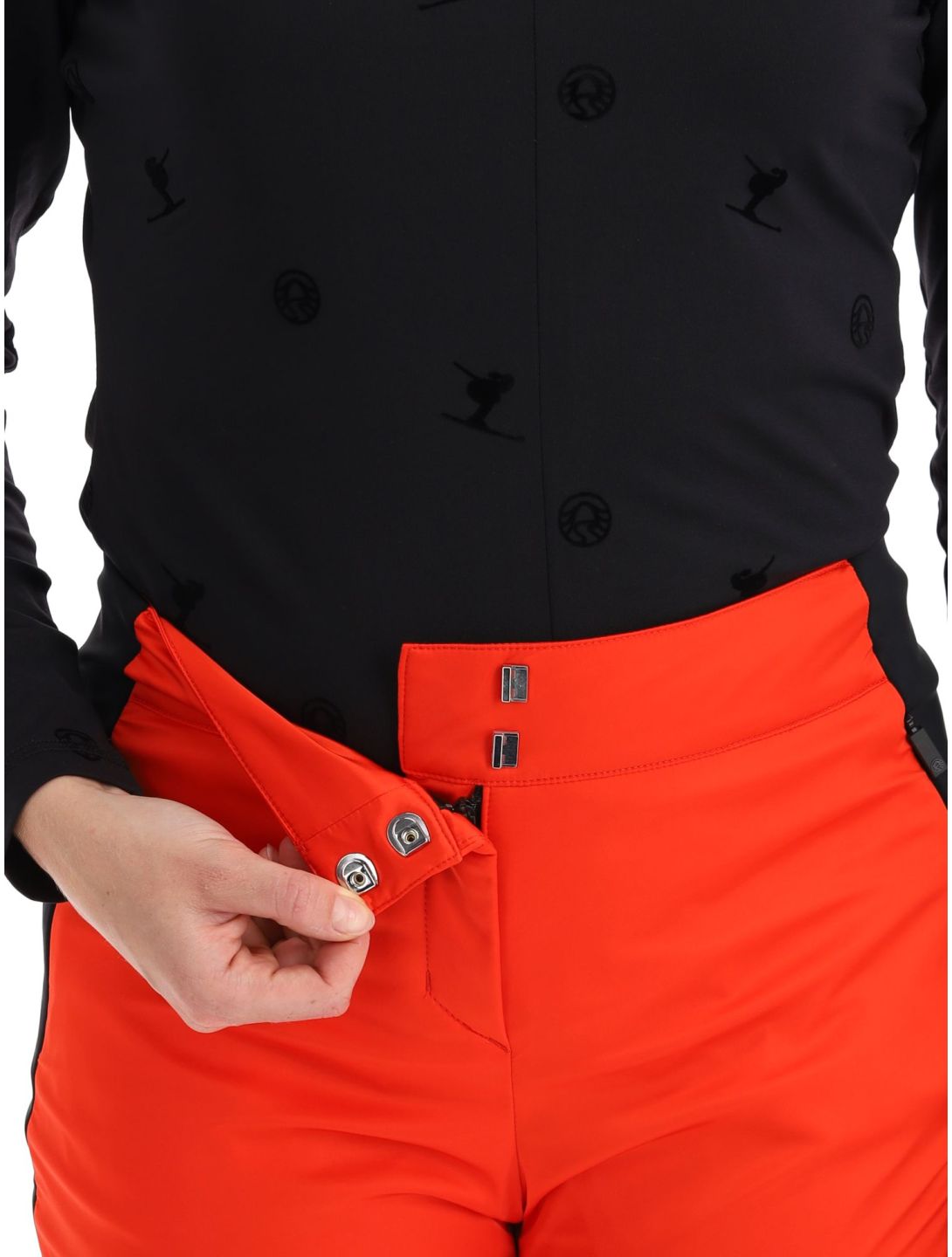 Sportalm Kitzbühel, Air CB Softshell Skihose Damen Paprika Flame rot 