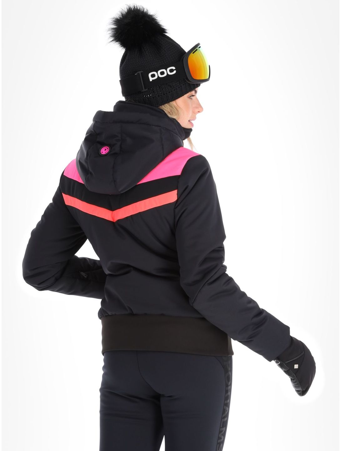 Sportalm Kitzbühel, Anniston m.Kap.o.P. Skijacke Damen Black schwarz 