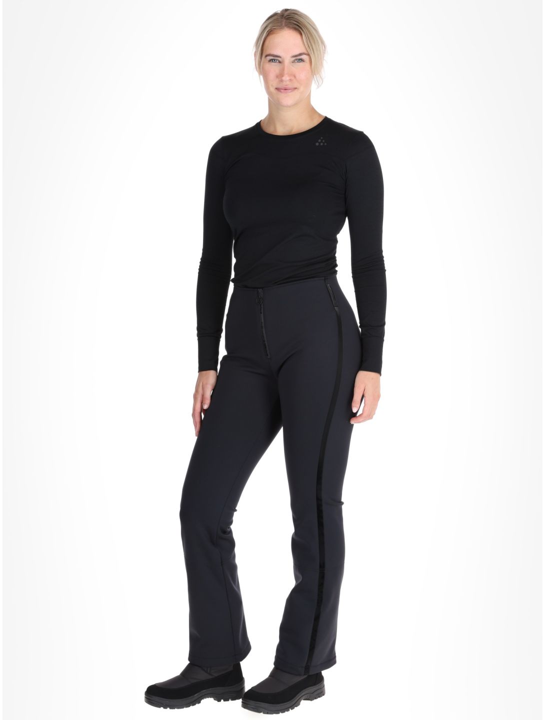 Sportalm Kitzbühel, Danica ST Softshell Skihose Damen Black schwarz 