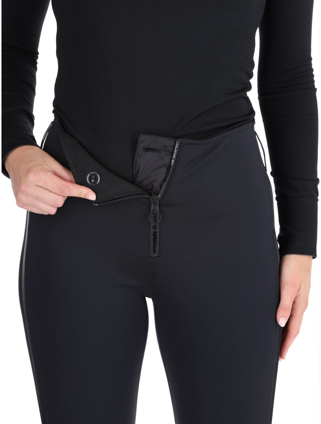 Sportalm Kitzbühel, Danica ST Softshell Skihose Damen Black schwarz 