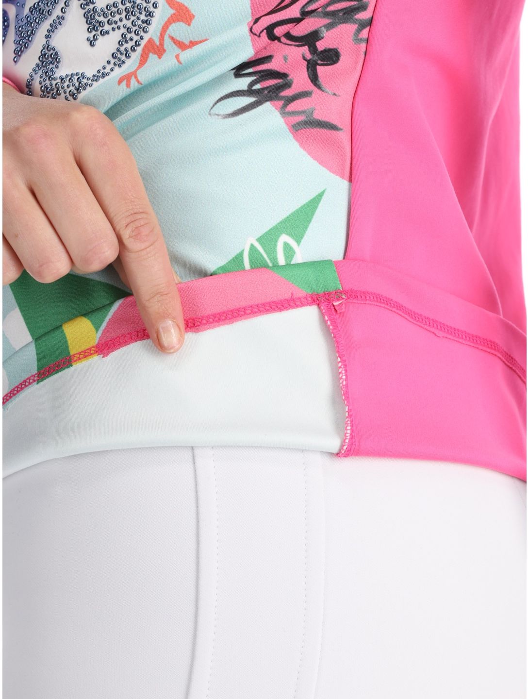 Sportalm Kitzbühel, Dubai Pullover Damen Neon Pink mehrfarbig, rosa 