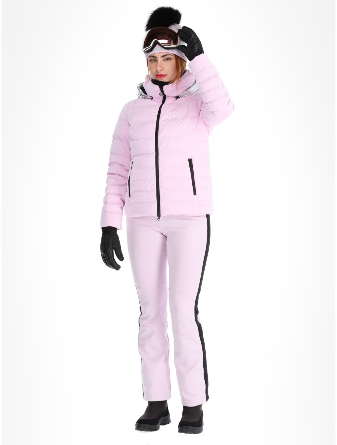 Sportalm Kitzbühel, Lissabon CH m.Kap.o.P. Skijacke Damen Chalk Pink rosa 