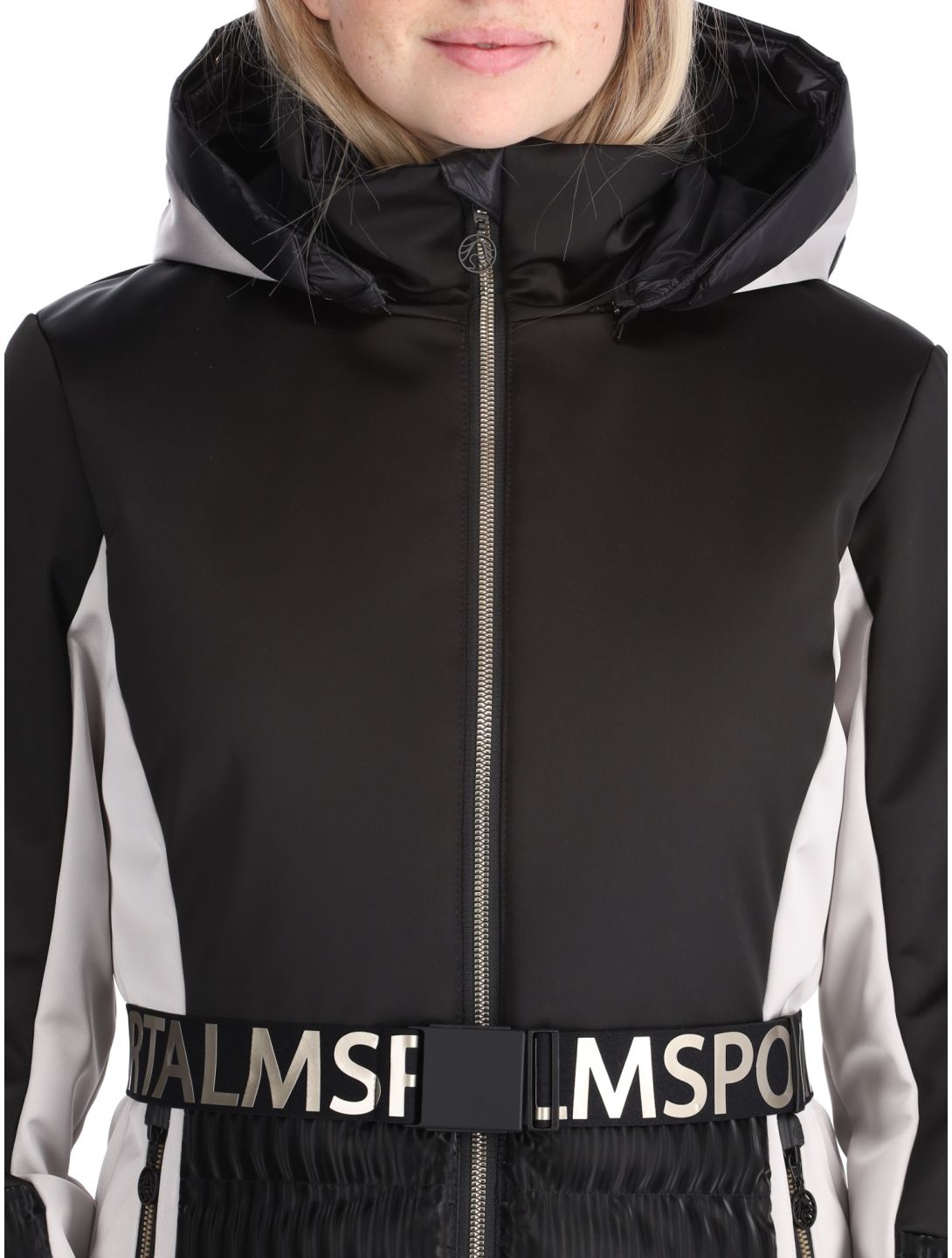 Sportalm Kitzbühel, Marbella NE m.Kap.o.P. Skijacke Damen Black schwarz 