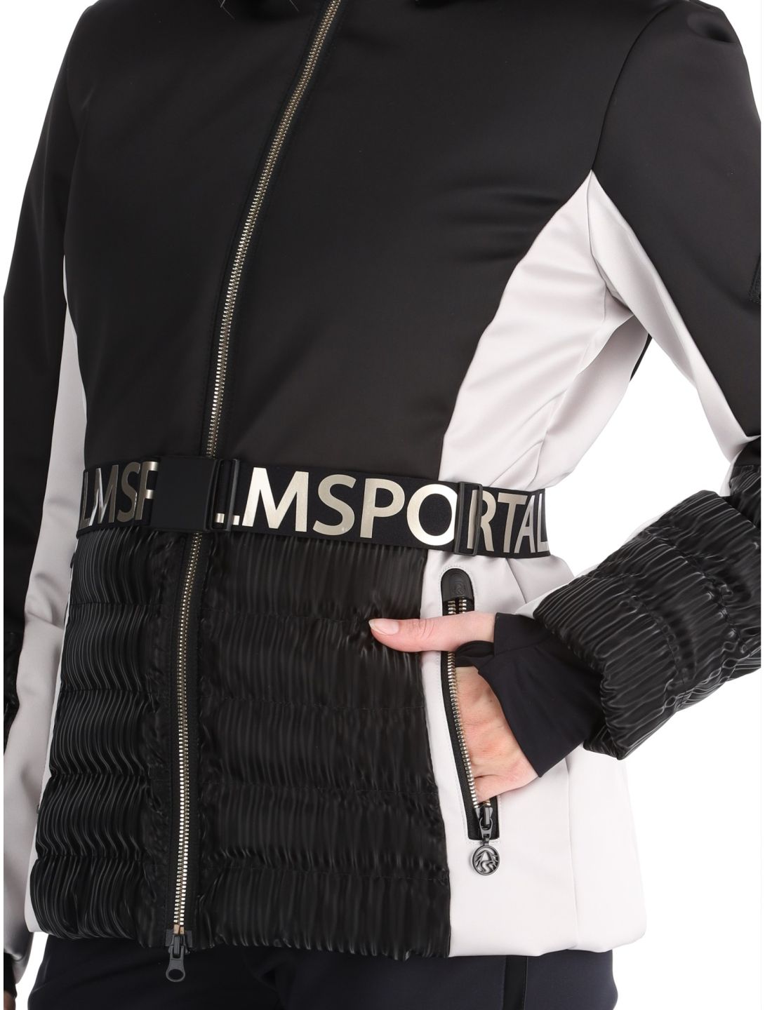 Sportalm Kitzbühel, Marbella NE m.Kap.o.P. Skijacke Damen Black schwarz 