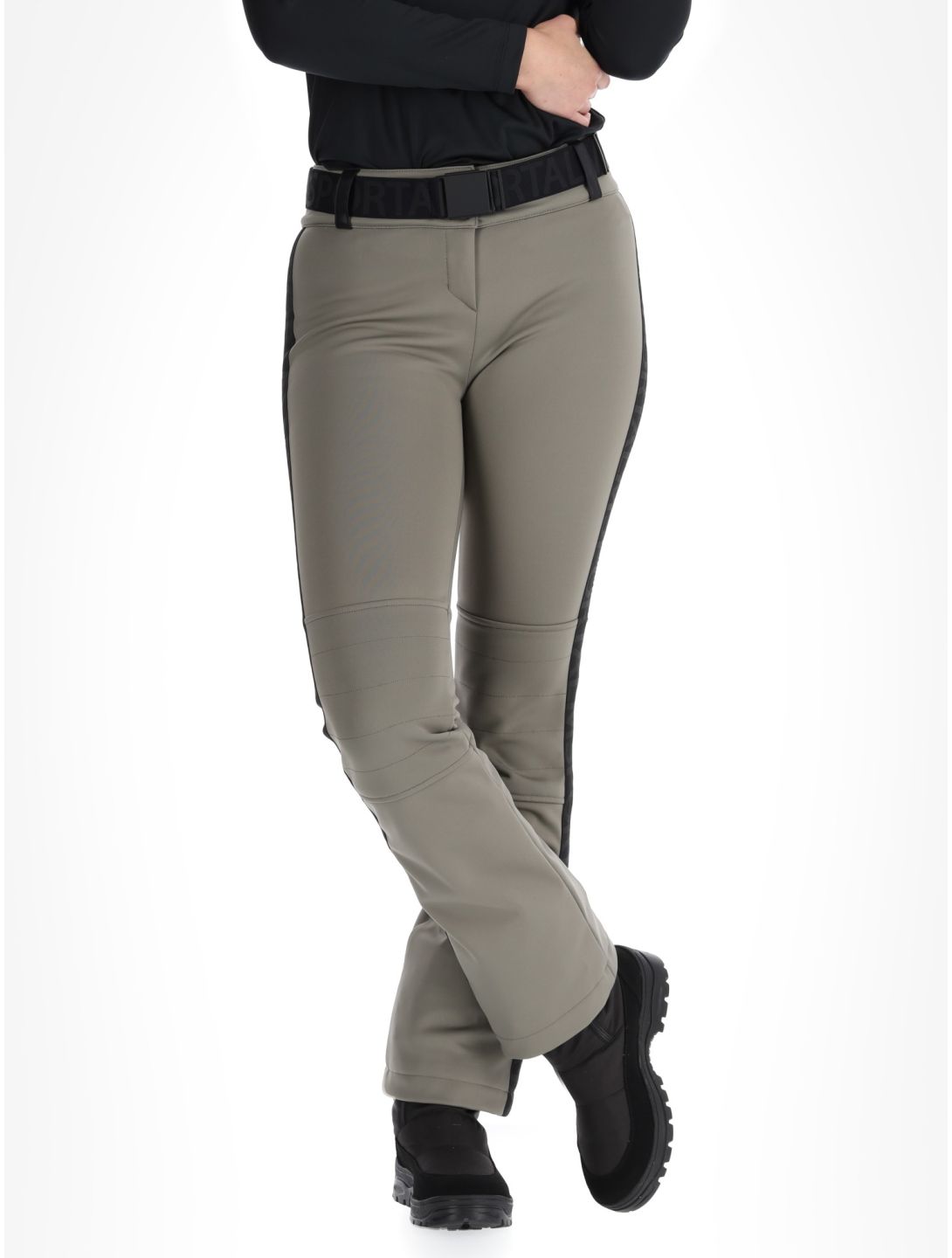 Sportalm Kitzbühel, Mayli CH Softshell Skihose Damen Abbey Stone grau 