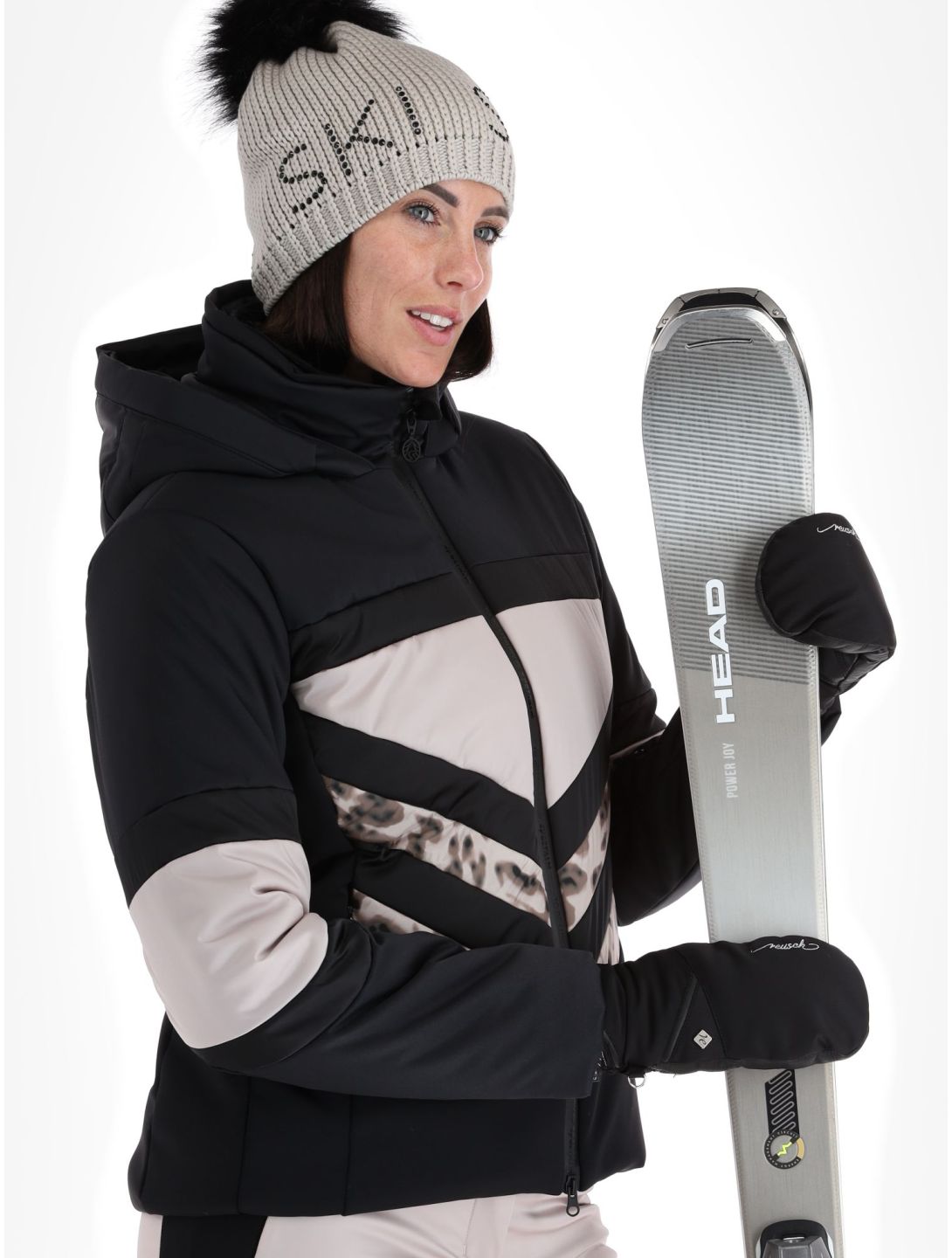 Sportalm Kitzbühel, Ohio m.Kap.o.P. Skijacke Damen Black schwarz 