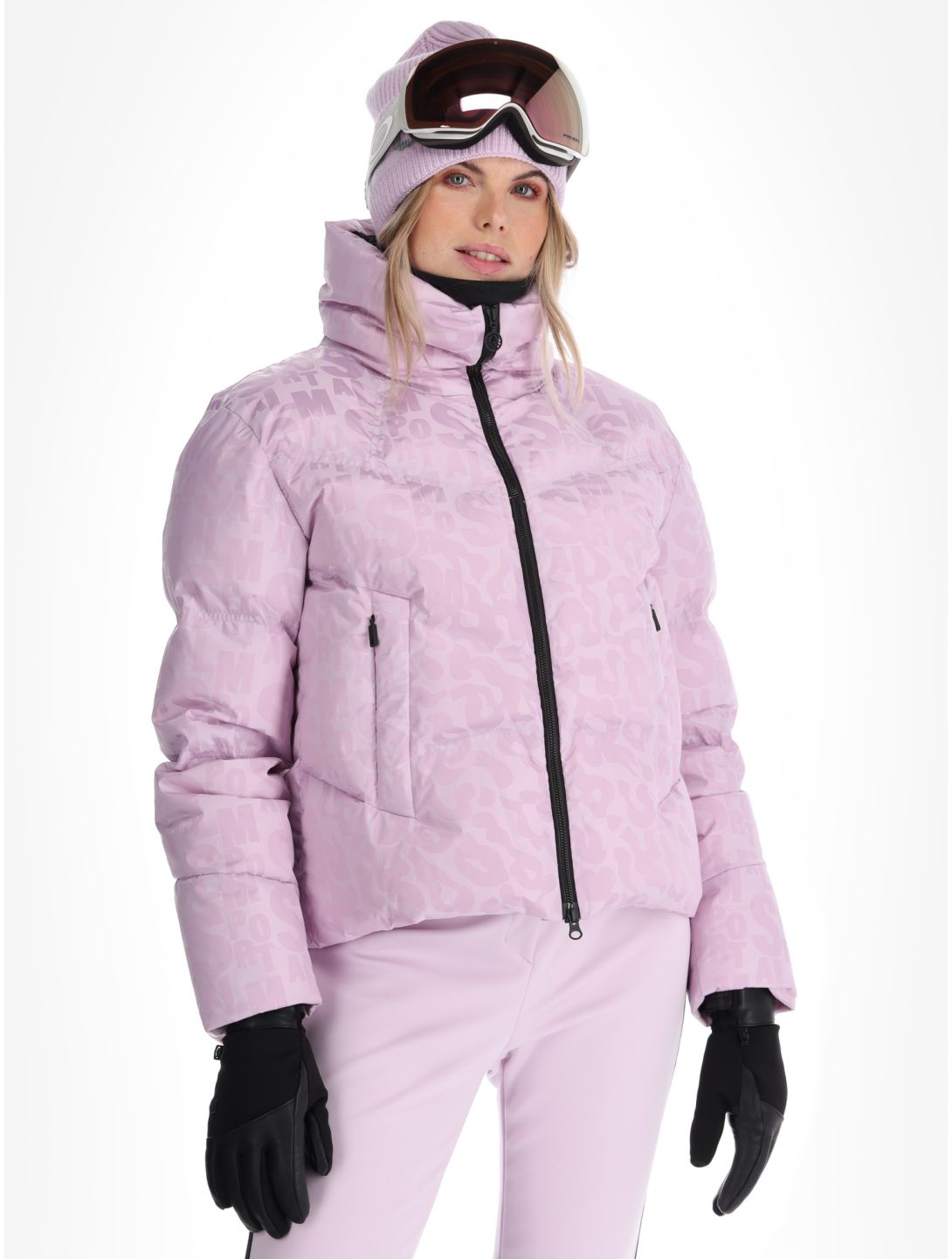 Sportalm Kitzbühel, Orlando Print CH o.K. Skijacke Damen Chalk Pink rosa 