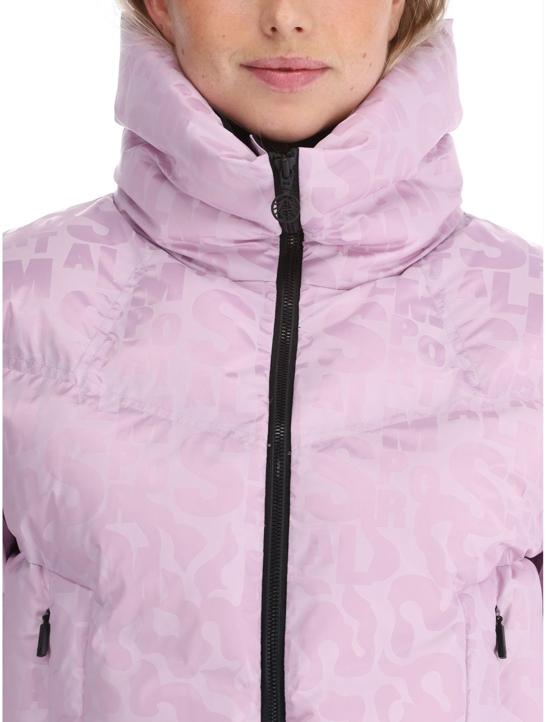 Sportalm Kitzbühel, Orlando Print CH o.K. Skijacke Damen Chalk Pink rosa 