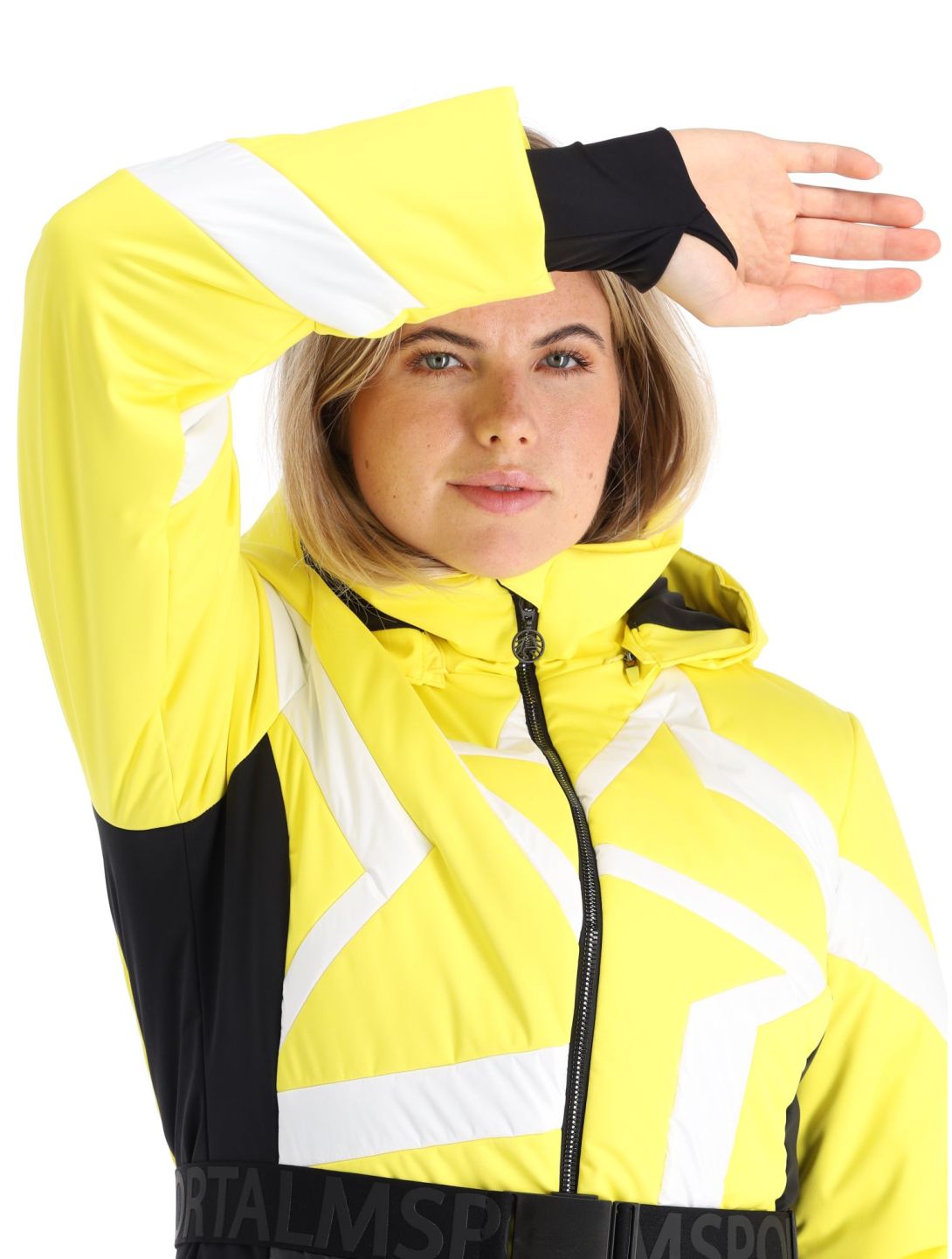 Sportalm Kitzbühel, Subway m.Kap.o.P. Skijacke Damen Blazing Yellow gelb 