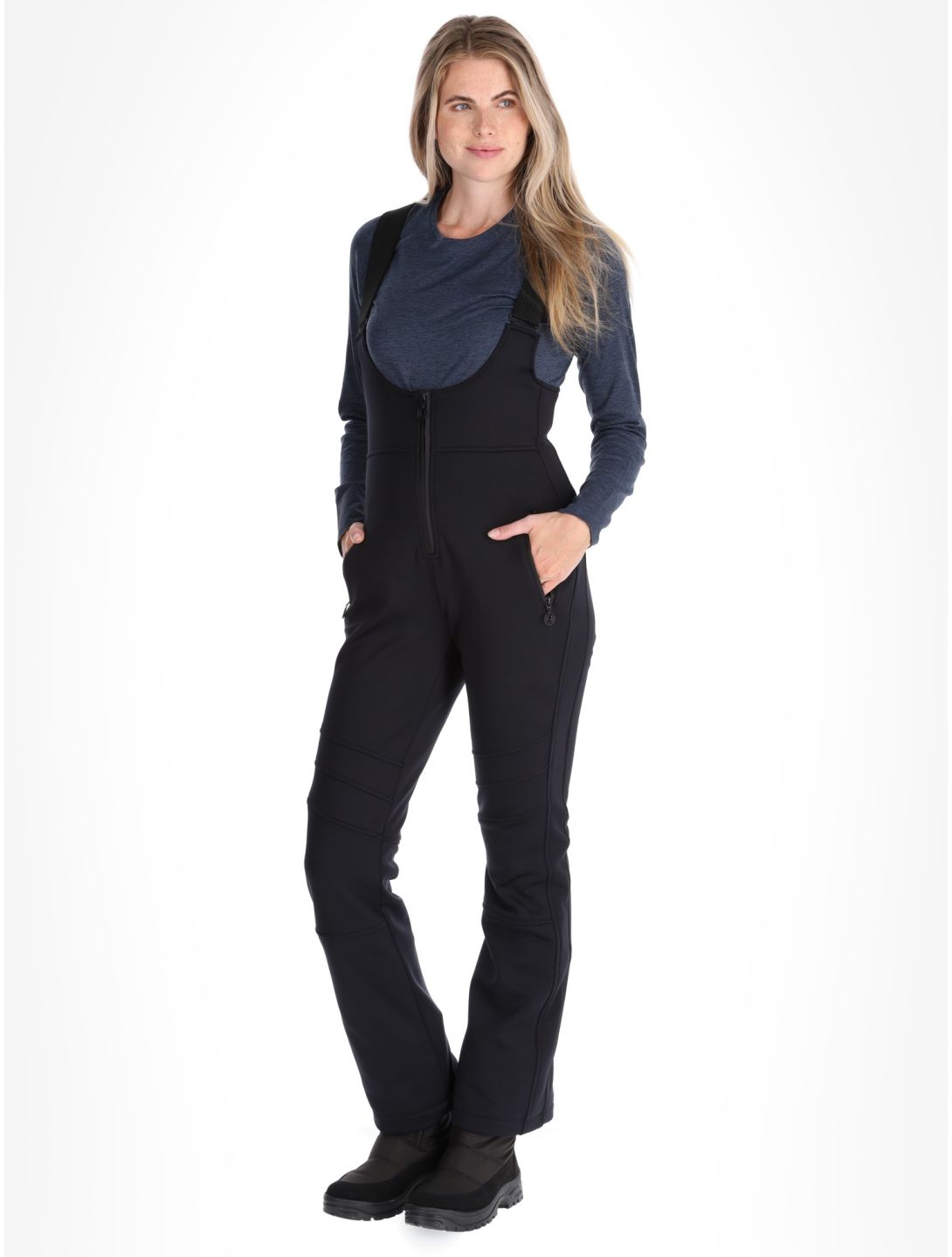 Sportalm Kitzbühel, Venus Softshell Skihose Damen Black schwarz 