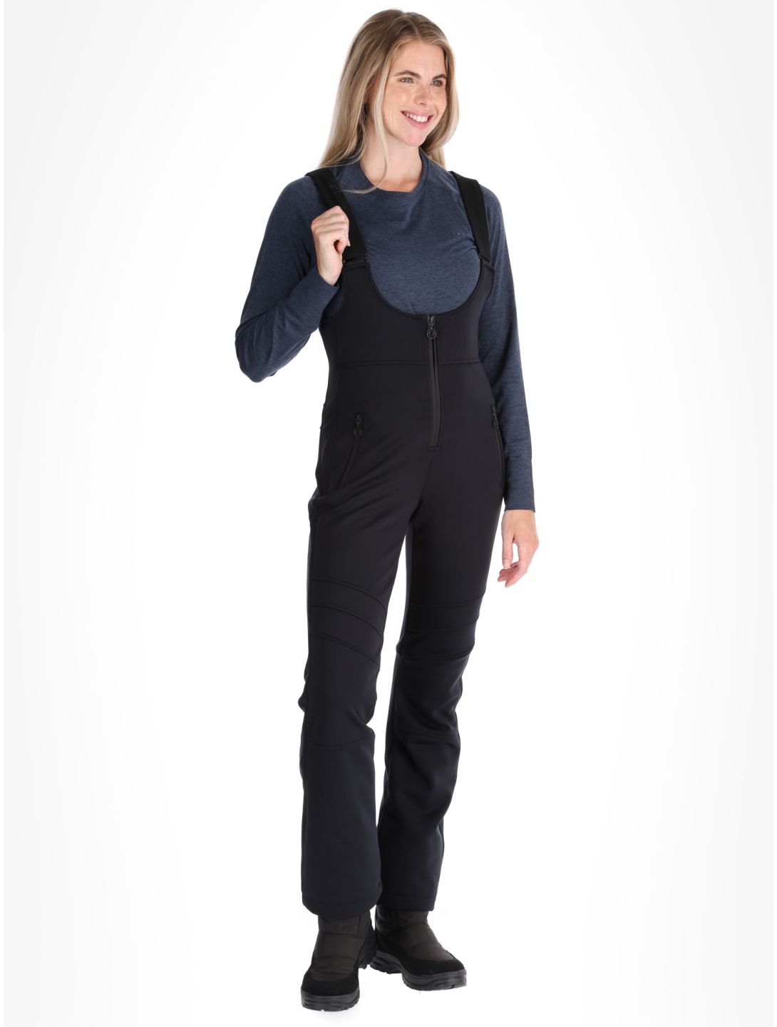 Sportalm Kitzbühel, Venus Softshell Skihose Damen Black schwarz 