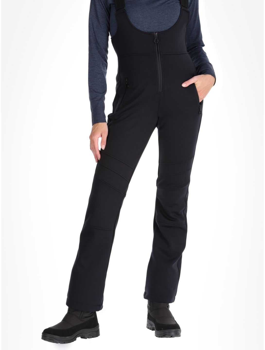 Sportalm Kitzbühel, Venus Softshell Skihose Damen Black schwarz 